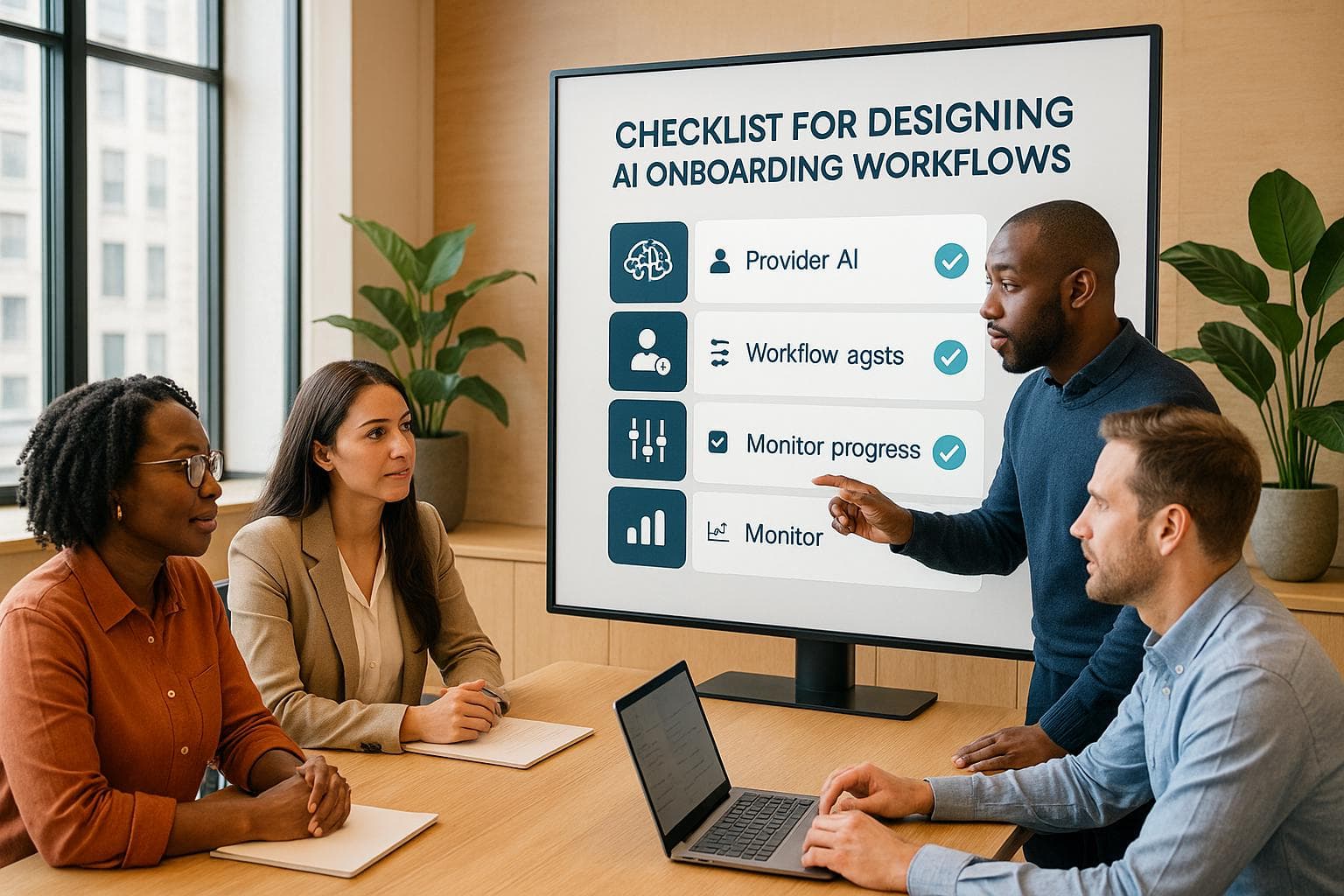 Checklist for Designing AI Onboarding Workflows