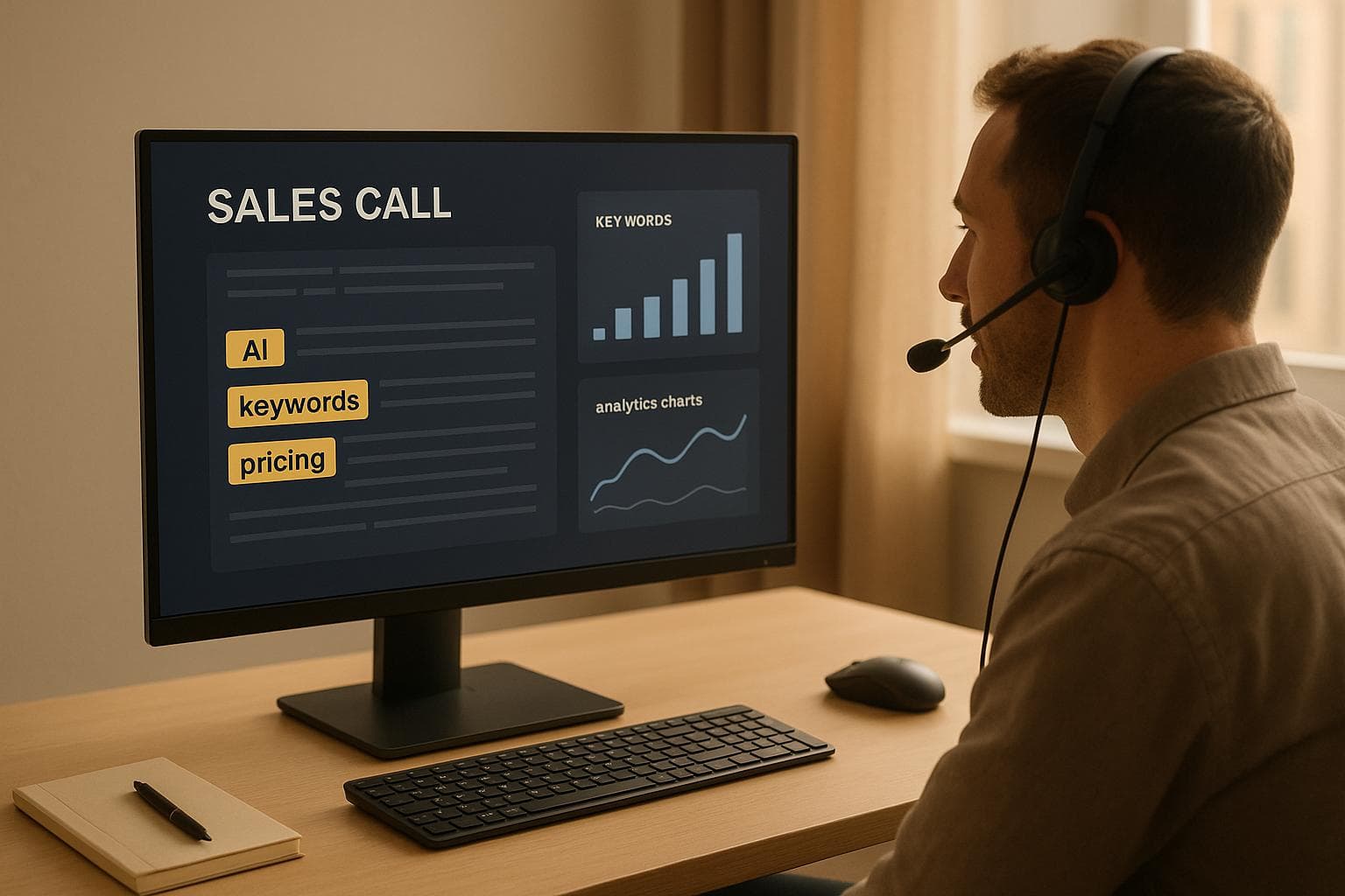How AI Tracks Keywords in Sales Calls