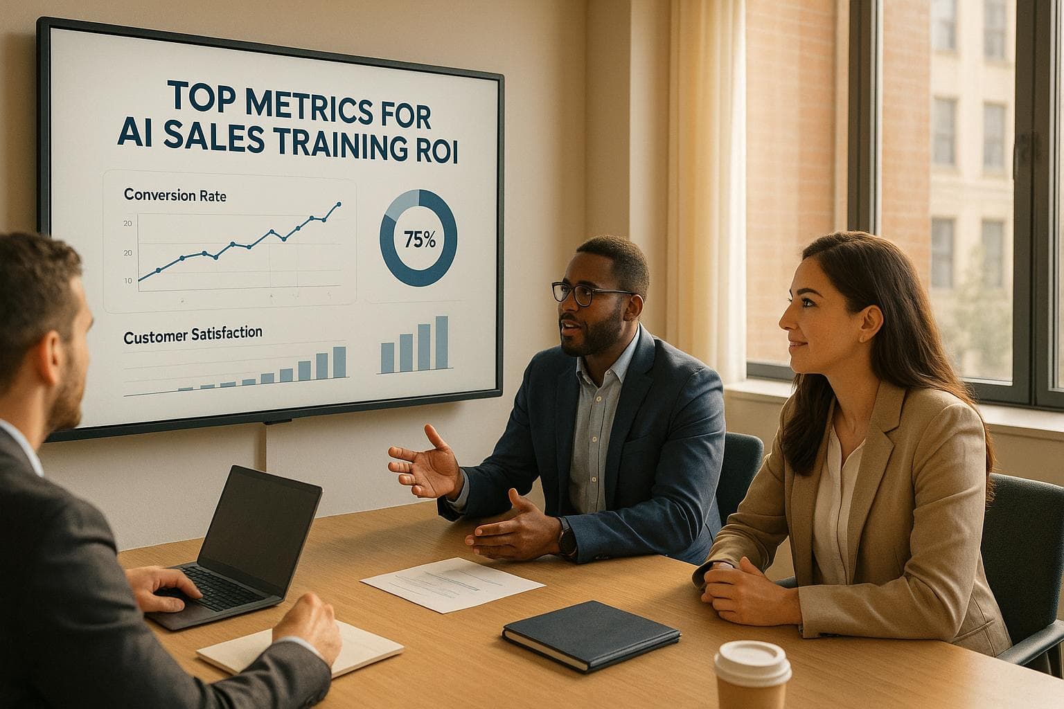 Top Metrics for AI Sales Training ROI